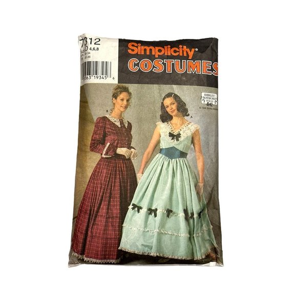 Simplicity Other - Simplicity 7312 size D 3, 6, 8 Revolution dress sewing